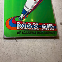 アルミ看板　【NAPA　「Regal Ride MAXAIR」】　エンボス看板