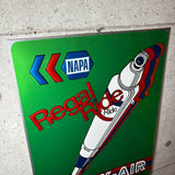 アルミ看板　【NAPA　「Regal Ride MAXAIR」】　エンボス看板