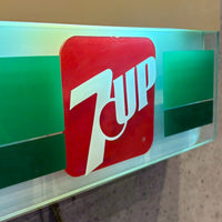 電飾クロック　【 7UP（セブンアップ）】　販促品　1985年製