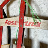 木製ソリ　【Fast Trak】　クリスマスインテリア