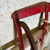 木製ソリ　【Flexible Flyer（フレキシブルフライヤー）製】　クリスマスインテリア