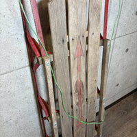 木製ソリ　【Flexible Flyer（フレキシブルフライヤー）製】　クリスマスインテリア