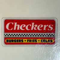 電話機サイド看板　【Checkers（チェッカーズ）】　サインボード
