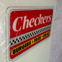 電話機サイド看板　【Checkers（チェッカーズ）】　サインボード