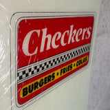 電話機サイド看板　【Checkers（チェッカーズ）】　サインボード