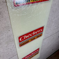 電話機サイド看板　【Checkers（チェッカーズ）】　サインボード