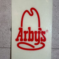 電話機サイド看板　【Arby’s（アービーズ）】　サインボード