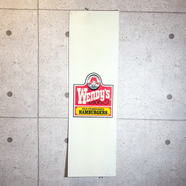 電話機サイド看板　【Wendy’s（ウェンディーズ）】　サインボード