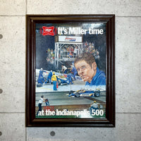 ヴィンテージポスター　【Miller time】　額装