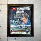 ヴィンテージポスター　【Miller time】　額装