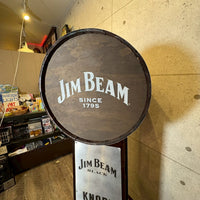 ディスプレイラック　【Jim Beam（ジムビーム）】　ウッドバレルデザイン　木製ラック