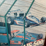 ヴィンテージポスター　【INDIANAPOLIS 500】　額装