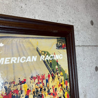 ヴィンテージポスター　【Miller American Racing】　額装