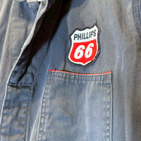 ワークカバーオール【Lee “Union-Alls” × PHILLIPS 66 】U.S.A.製 作業服 つなぎ ヴィンテージ