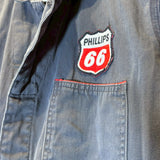 ワークカバーオール【Lee “Union-Alls” × PHILLIPS 66 】U.S.A.製 作業服 つなぎ ヴィンテージ