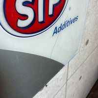 大型看板【STP “REG”】プラスチック ガソリンスタンド ガレージ ヴィンテージ