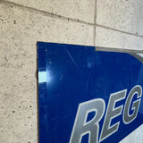 大型看板【STP “REG”】プラスチック ガソリンスタンド ガレージ ヴィンテージ