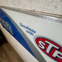 大型看板【STP “REG”】プラスチック ガソリンスタンド ガレージ ヴィンテージ