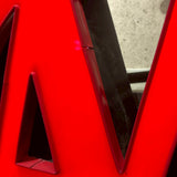 大型電飾看板【AAA（American Automobile Association）】サインライト 電飾式 ヴィンテージ