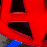 大型電飾看板【AAA（American Automobile Association）】サインライト 電飾式 ヴィンテージ