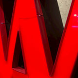 大型電飾看板【AAA（American Automobile Association）】サインライト 電飾式 ヴィンテージ