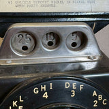 公衆電話【Automatic Electric Company】ブラック・ペイフォン 1930’s ディスプレイ ヴィンテージ