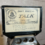 公衆電話【Automatic Electric Company】ブラック・ペイフォン 1930’s ディスプレイ ヴィンテージ