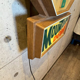 ウォールクロック【Mountain Dew(マウンテンデュー)】1960〜1970年代頃 壁掛け 電源コード式ヴィンテージ