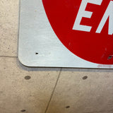 道路標識　【DO NOT ENTER】　ロードサイン　ヴィンテージ看板