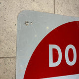 道路標識　【DO NOT ENTER】　ロードサイン　ヴィンテージ看板