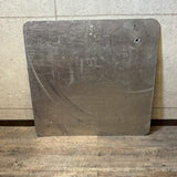 道路標識　【LANE CLOSED（車線閉鎖）】　ロードサイン　ヴィンテージ看板