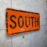 道路看板　【SOUTH】　ロードサイン　実物標識
