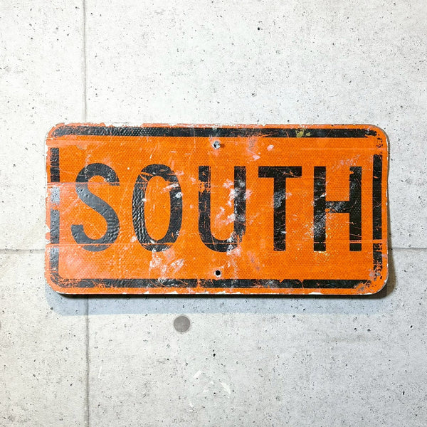 道路看板　【SOUTH】　ロードサイン　実物標識