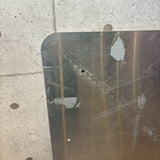 道路標識　【車線減少（Lane Ends）】　ロードサイン　ヴィンテージ看板