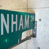 道路看板　【DENHAM DR】　ロードサイン　実物標識