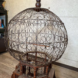 ヴィンテージ鳥籠　バードケージ　アンティークインテリア