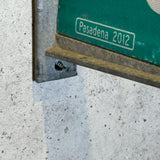 道路看板【De Lacey AVE OON】　ロードサイン　実物標識