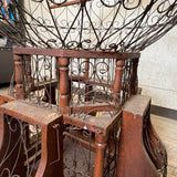 ヴィンテージ鳥籠　バードケージ　アンティークインテリア