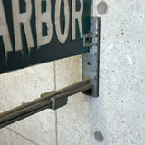 道路看板　【BAYPORT HARBOR】　ロードサイン　実物標識