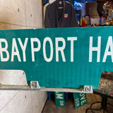 道路看板　【BAYPORT HARBOR】　ロードサイン　実物標識