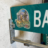 道路看板　【BAYPORT HARBOR】　ロードサイン　実物標識