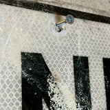 道路看板　【END】　ロードサイン　ヴィンテージ看板