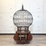 ヴィンテージ鳥籠　バードケージ　アンティークインテリア