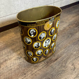 ゴミ箱　トラッシュ缶　ヴィンテージゴミ箱　バケツ　メタル