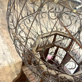 ヴィンテージ鳥籠　バードケージ　アンティークインテリア