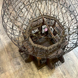 ヴィンテージ鳥籠　バードケージ　アンティークインテリア