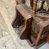 ヴィンテージ鳥籠　バードケージ　アンティークインテリア