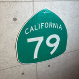 道路標識　【CALIFORNIA　79】　ロードサイン　ヴィンテージ看板