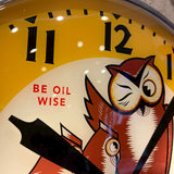 電飾クロック　【 Pennzoil（ペンゾイル） 】　ヴィンテージ時計　復刻版