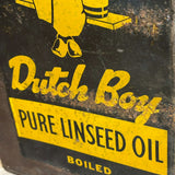 ヴィンテージオイル缶　【 Dutch Boy（ダッチボーイ） 】　一斗缶